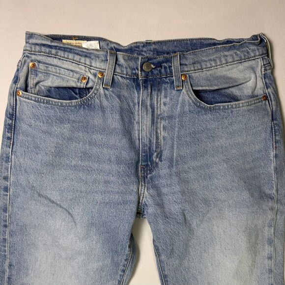 Levi's 527 PREMIUM Denim Men's Size 34x34 Light Wash, Distressed, Quality! 2/$50 - Picture 6 of 16
